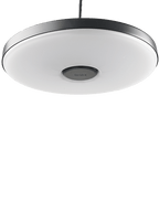 DISC PENDANT 100-230V Black with dimmer driver